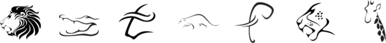 seregneti animals icons