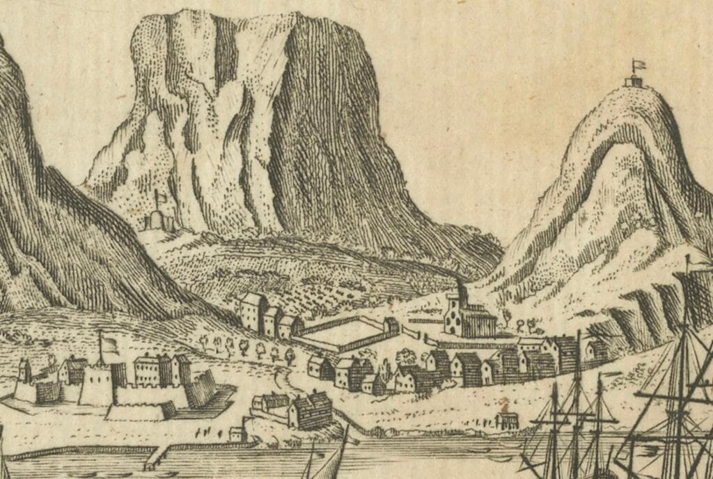 cape of good hope, south africa circa 1750 swanepoel history